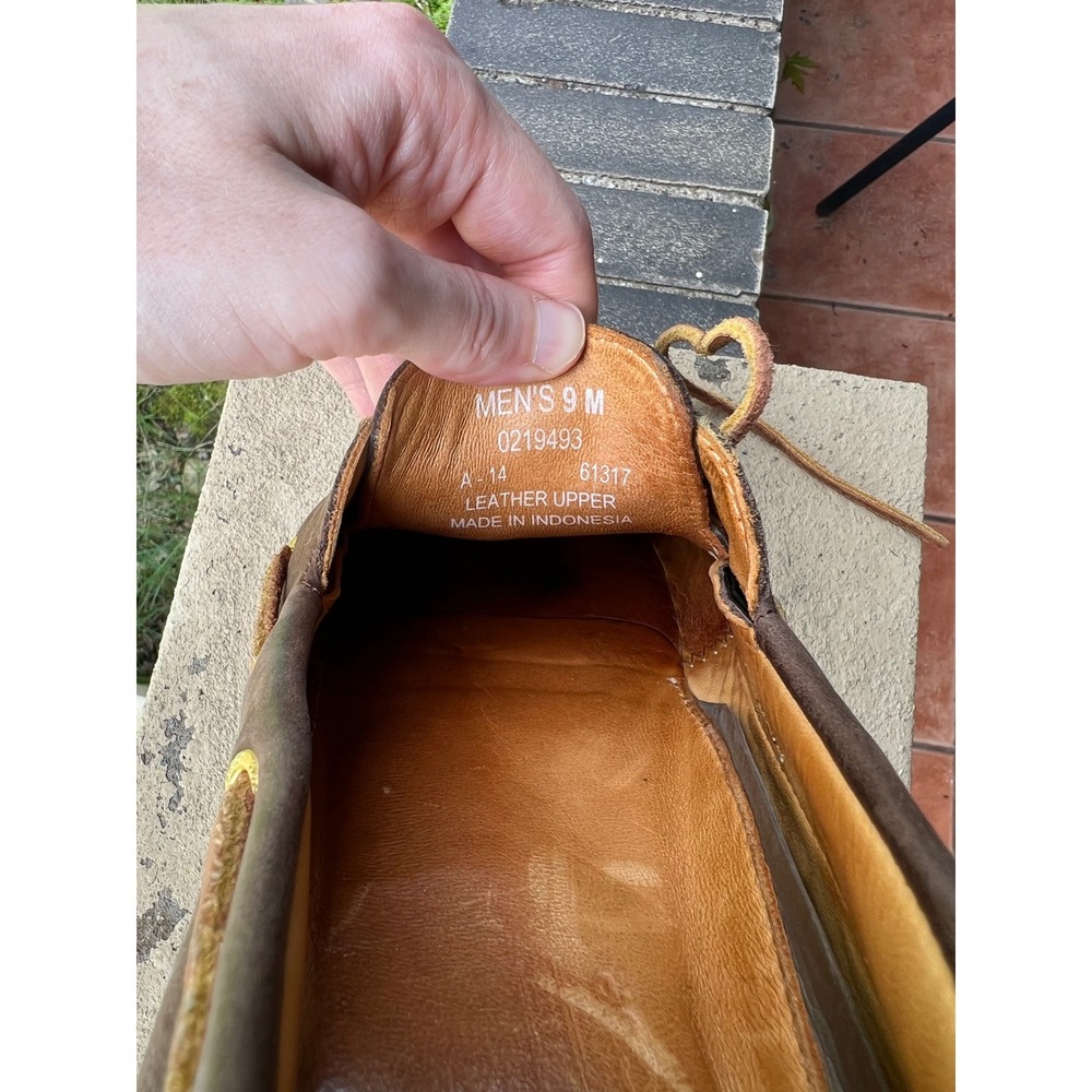 Sperry Top-Sider Authentic Original Brown Leather Boat Shoes Men's Size 9 M - Picture 2 of 7